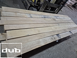 Массив дуба обрезной 0-1 сорт 1500-2490х150х32мм